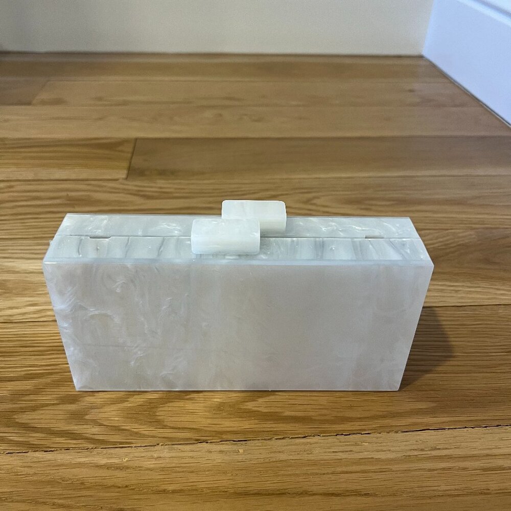 J Crew Pearl Acetate Clutch